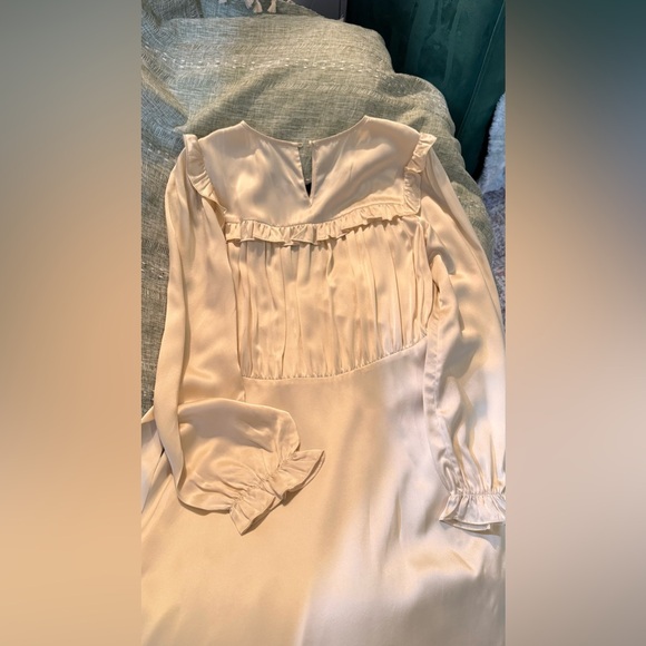 DOEN LORELEI SILK DRESS IN MOTHER OF PEARL, size XS, brand new, never worn. - Picture 11 of 16